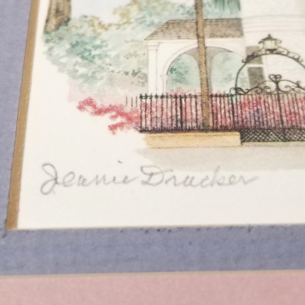 Framed Print Two Meeting Street Inn Charleston SC by Jeanie Drucker - Picture 6 of 14